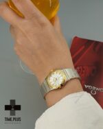 ساعت مچی ست زنانه و مردانه امگا نقره ای