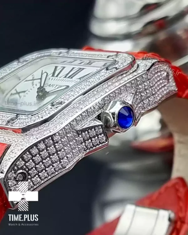 ساعت مچی زنانه کارتیه قرمز