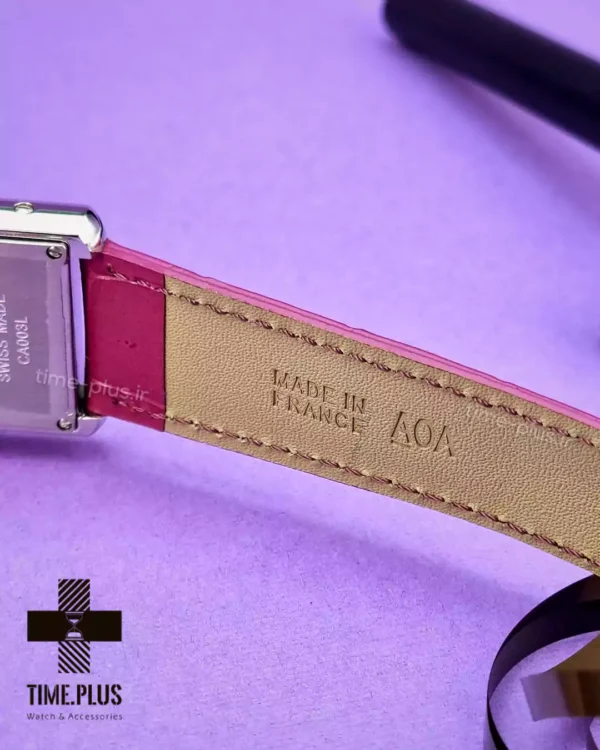 ساعت مچی زنانه کارتیه صورتی, مشکی