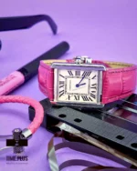 ساعت مچی زنانه کارتیه صورتی, مشکی