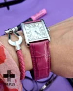 ساعت مچی زنانه کارتیه صورتی, مشکی