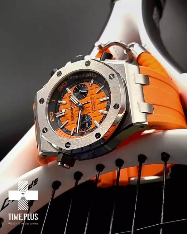 ساعت مچی مردانه ادمارپیگه نارنجی