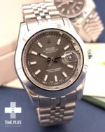 ساعت مچی ست زنانه و مردانه رولکس نقره ای