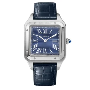 ساعت مچی مردانه کارتیه مدل سانتوز دومونت سرمه ای