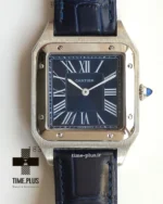 ساعت مچی مردانه کارتیه مدل سانتوز دومونت سرمه ای