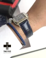 ساعت مچی مردانه کارتیه مدل سانتوز دومونت سرمه ای