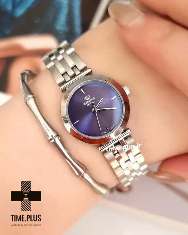 ساعت مچی زنانه الگانس نقره ای