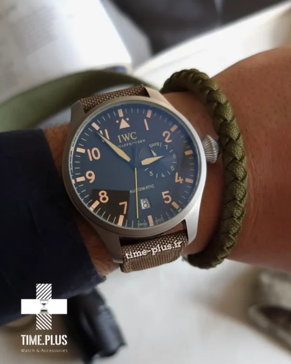 ساعت مچی مردانه iwc مدل Pilot's مشکی