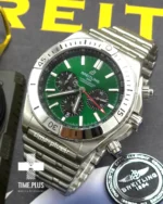 ساعت مچی مردانه برایتلینگ مدل کرنومات سبز