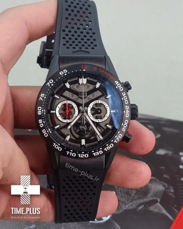 ساعت مچی مردانه تگ هویر مدل Senna مشکی