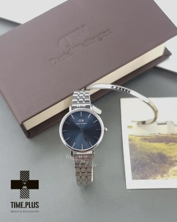 ساعت مچی زنانه دنیل ولینگتون نقره ای