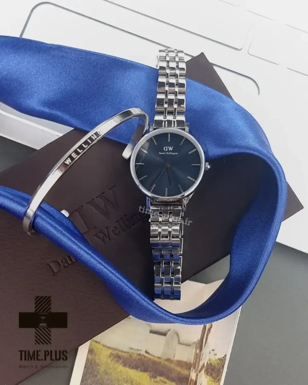 ساعت مچی زنانه دنیل ولینگتون نقره ای