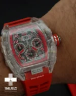 ساعت مچی مردانه ریچارد میل مدل مک لارن طوسی و آبی