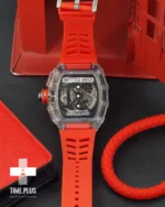 ساعت مچی مردانه ریچارد میل مدل مک لارن طوسی و آبی