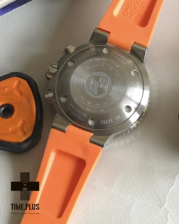 ساعت مچی مردانه اوریس مدل AQUIS DEPTH GAUGE CHRONOGRAPH مشکی