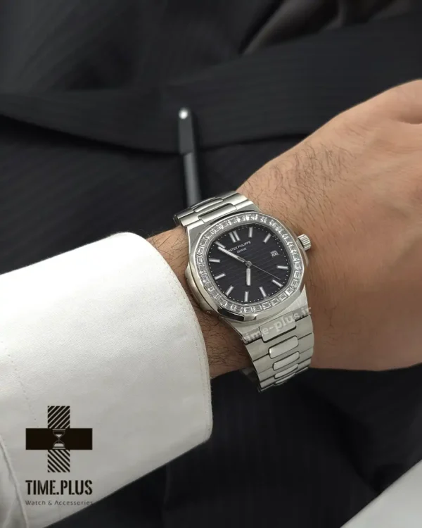 ساعت مچی مردانه پتک فیلیپ مدل ناتالیوس تیفانی مشکی