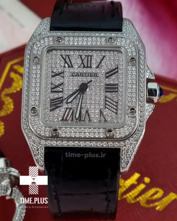 ساعت مچی زنانه کارتیه مشکی
