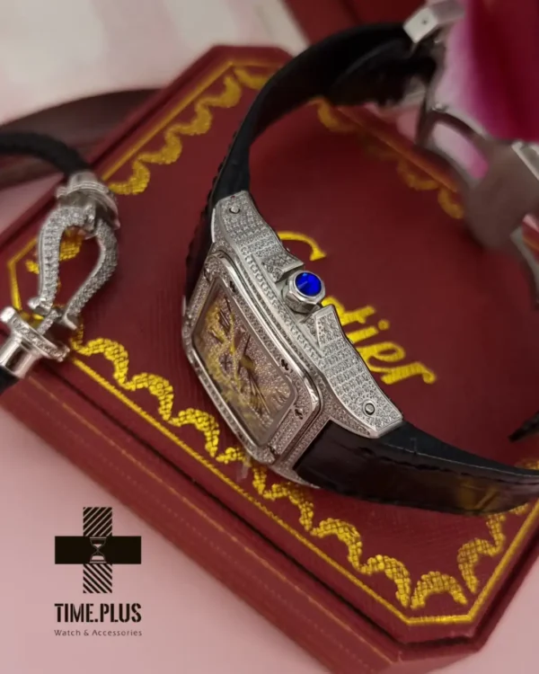 ساعت مچی زنانه کارتیه مشکی