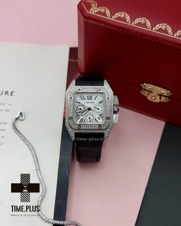 ساعت مچی زنانه کارتیه مشکی