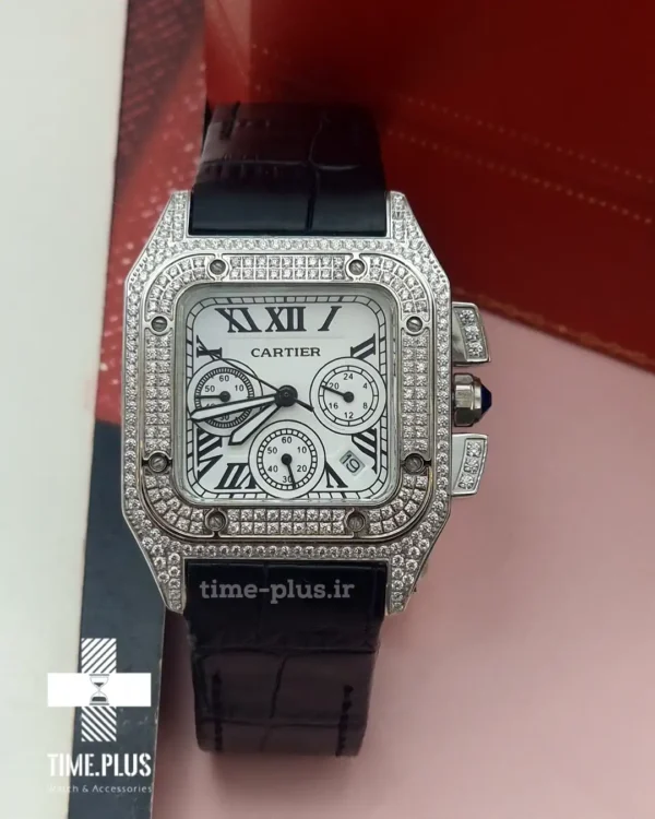 ساعت مچی زنانه کارتیه مشکی