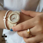 ساعت مچی زنانه شنل سفید