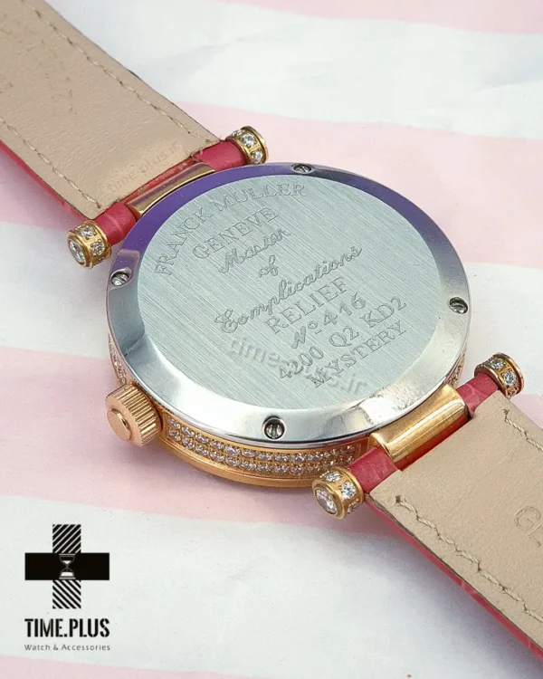 ساعت مچی زنانه فرانک مولر صورتی