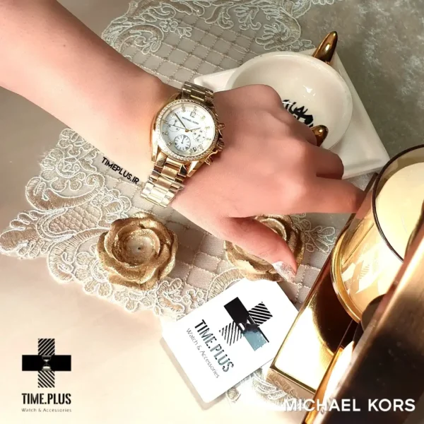 ساعت مچی زنانه مایکل کورس طلایی