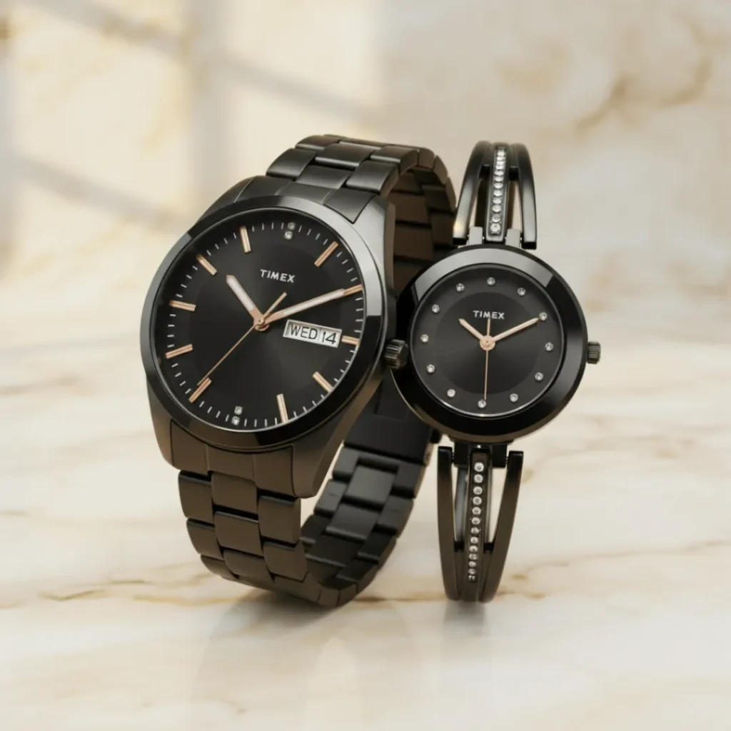 ست ساعت زنانه و مردانه تایمکس