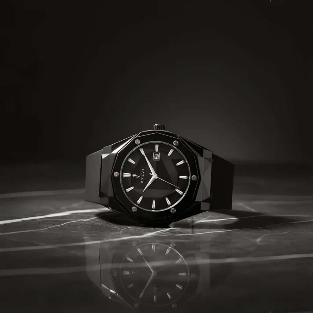 ساعت مشکی مردانه لوکس