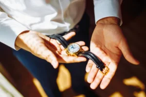 ساعت مچی مردانه چرمی