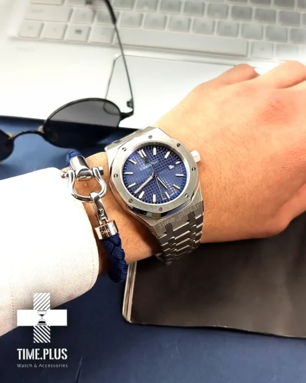 ساعت مچی مردانه مدل رویال اوک سرمه ای