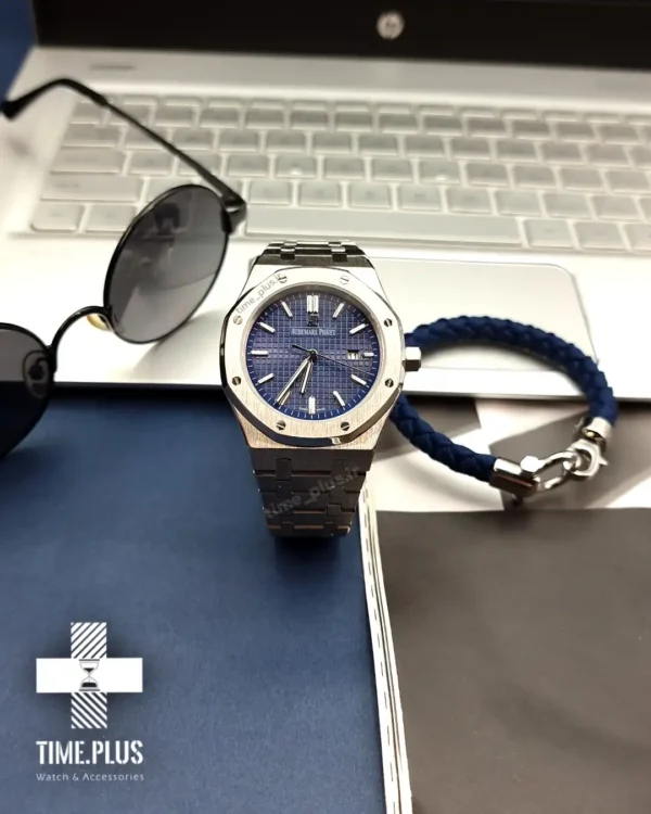 ساعت مچی مردانه مدل رویال اوک سرمه ای