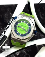 ساعت مچی مردانه مدل رویال اوک آف شو سبز فسفری