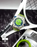 ساعت مچی مردانه مدل رویال اوک آف شو سبز فسفری