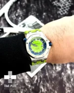 ساعت مچی مردانه مدل رویال اوک آف شو سبز فسفری