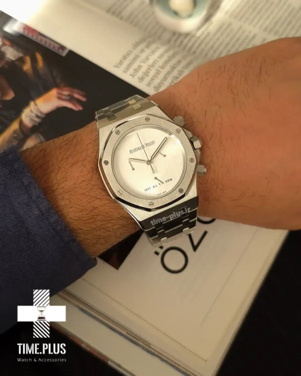 ساعت مچی مردانه مدل رویال اوک آف شو Alyx 9SM 1017 نقره ای