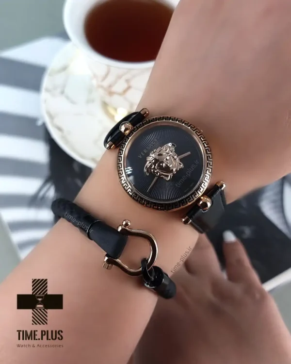 ساعت مچی زنانه امگا مدل پالازو رزگلد